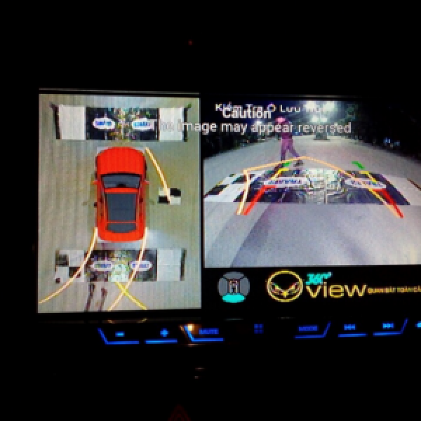 Camera 360 cho xe Mitsubishi Outlander