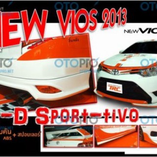 Bodylip cho Vios 2014-2016 mẫu TRD nhập khẩu Thái Lan