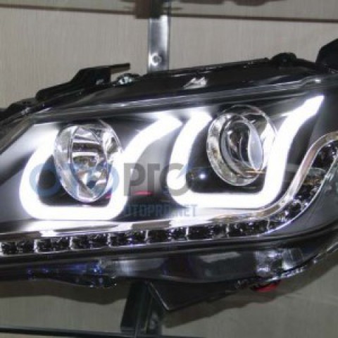 Đèn pha độ LED nguyên bộ cho xe Camry 2012 kiểu BMW