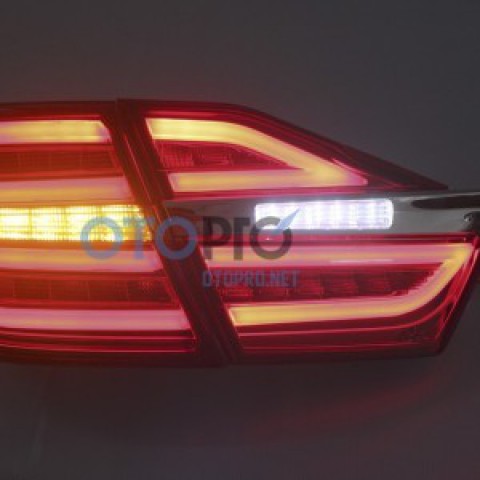 Đèn hậu độ LED nguyên bộ cho xe Camry 2015 mẫu Mercedes E