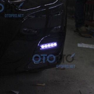 Độ đèn LED daylight đèn gầm xe Camry