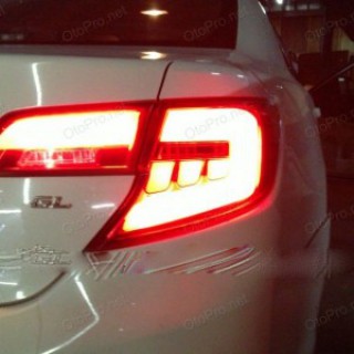Đèn hậu độ LED nguyên bộ cho xe Camry LE 2013 xuất Mỹ