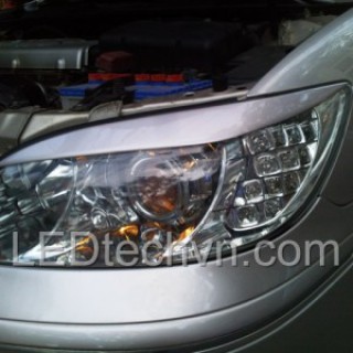 Độ đèn bi xenon, Projector, Module xi nhan LED cho xe Toyota Camry