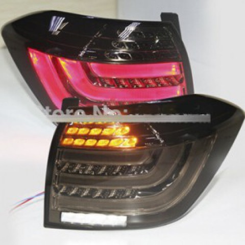 Đèn hậu độ LED nguyên bộ xe Highlander 2012-2013 đen khói