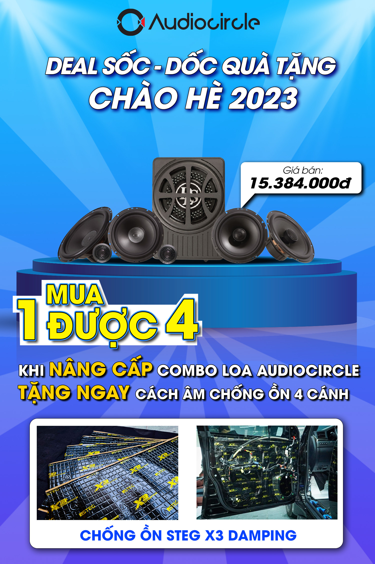 Nâng cấp âm thanh xe hơi