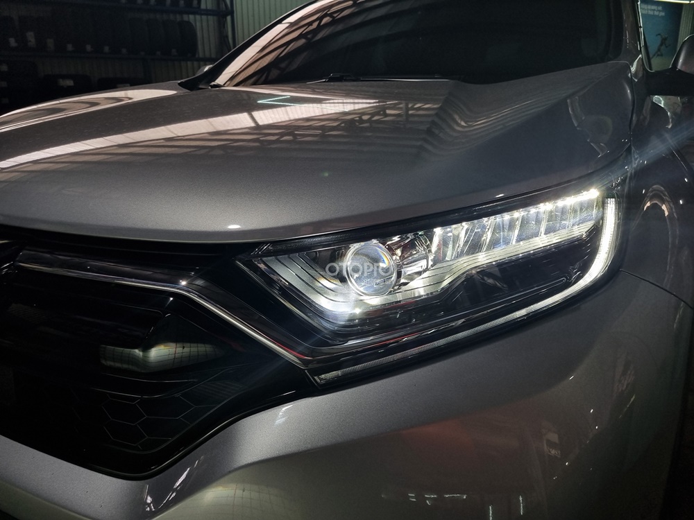 Độ đèn Honda CRV 2021 với siêu phẩm bi Laser EVO LIGHT SLE