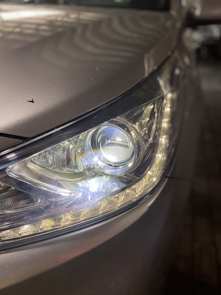 Độ đèn Hyundai Accent với siêu phẩm Osram CBI Pro