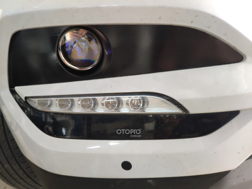 Độ đèn Hyundai Tucson 2019 với bi Laser EVO LIGHT SLE & bi gầm Tiger