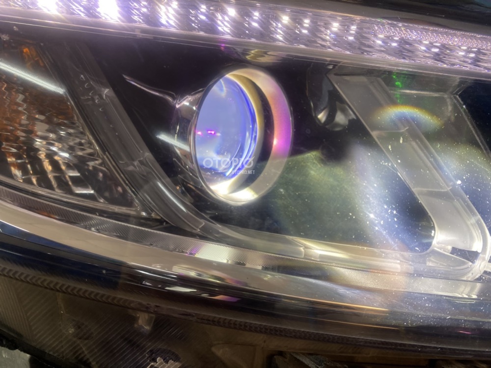 Độ đèn Kia Sorento 2015 với bi led cos siêu rộng EVO Light EZ
