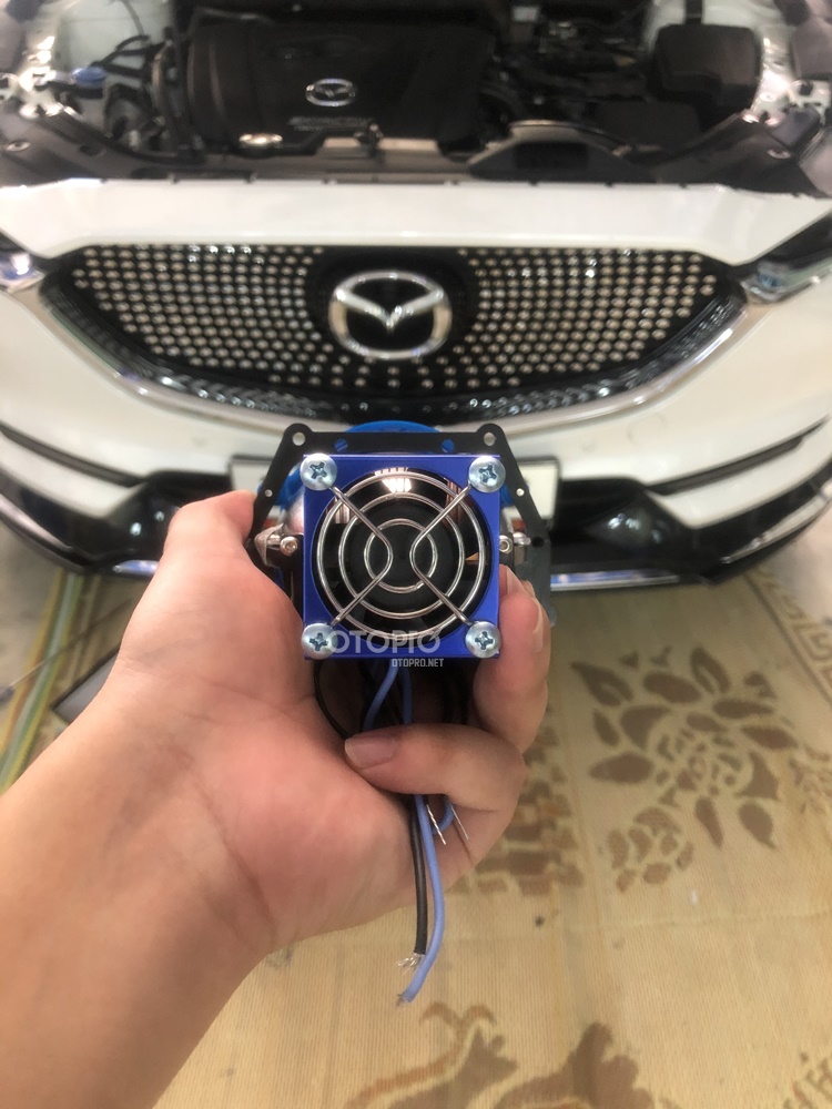 Độ đèn Mazda CX5 với siêu phẩm Titan platinum 9+3