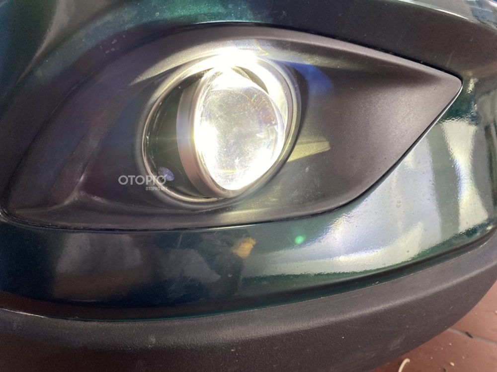 Độ đèn Mazda CX9 2013 với bi Led EVO LIGHT SE & bi gầm Tiger