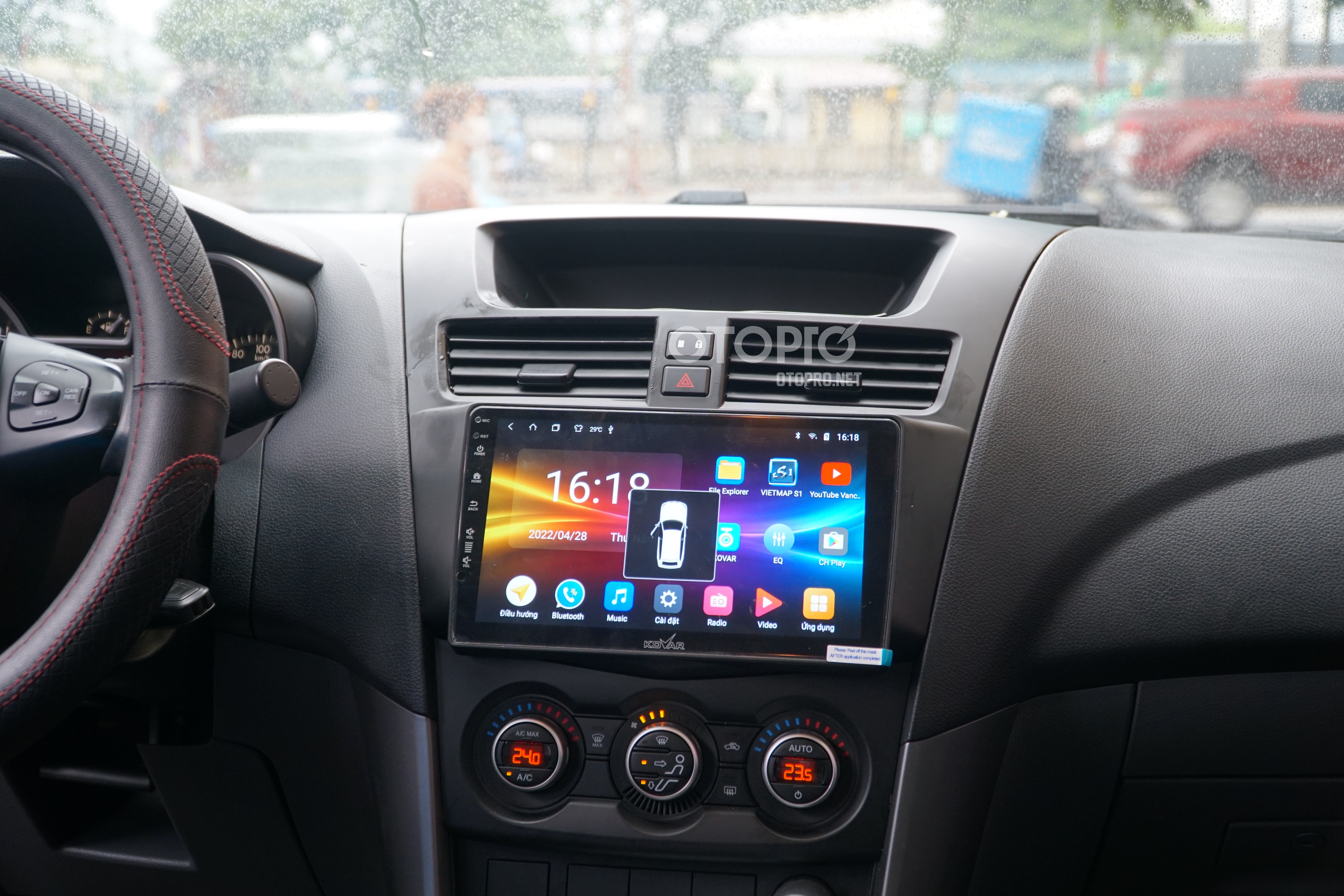Màn hình android ô tô Kovar cho Mazda BT-50
