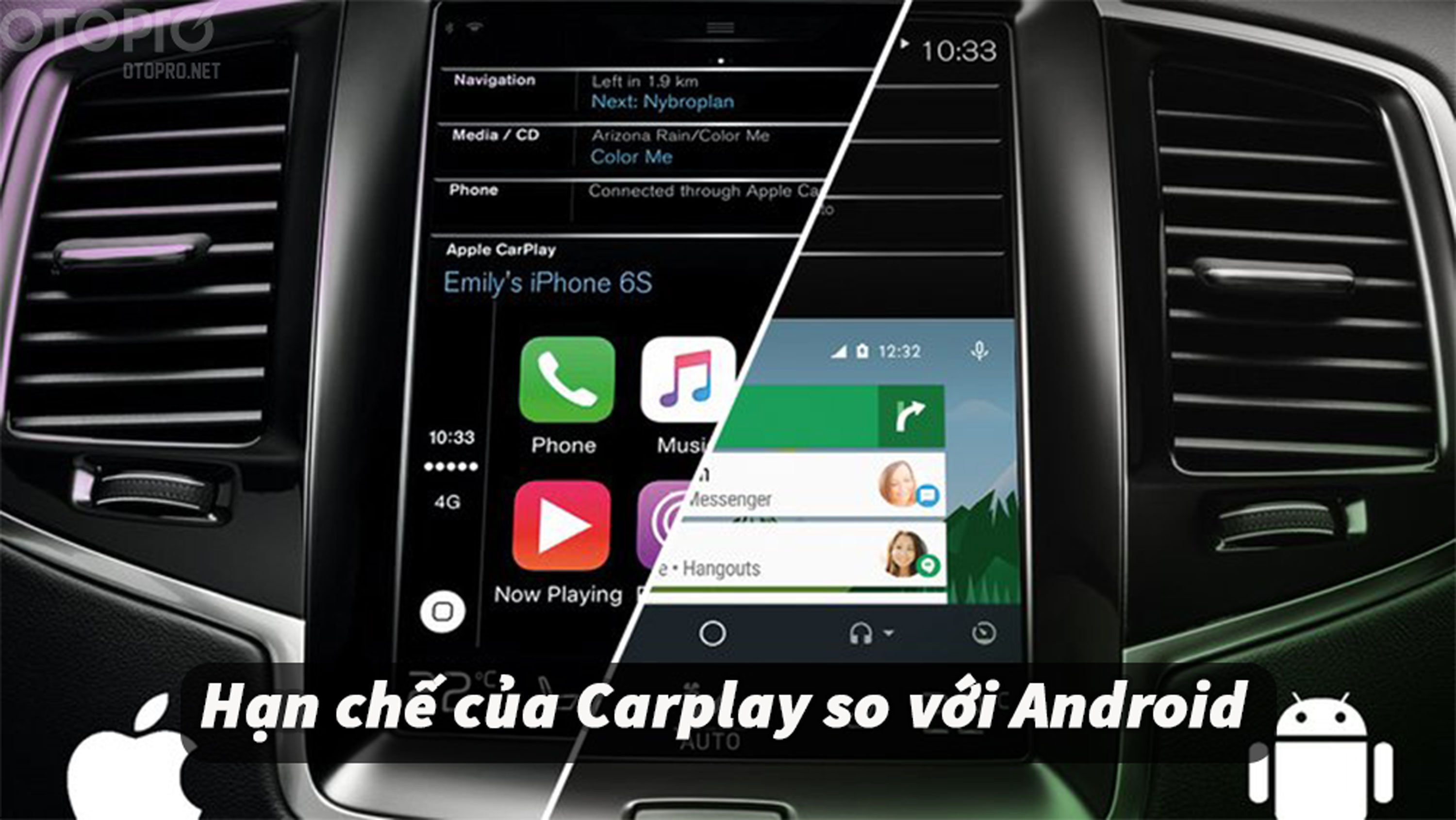Android box cho ô tô