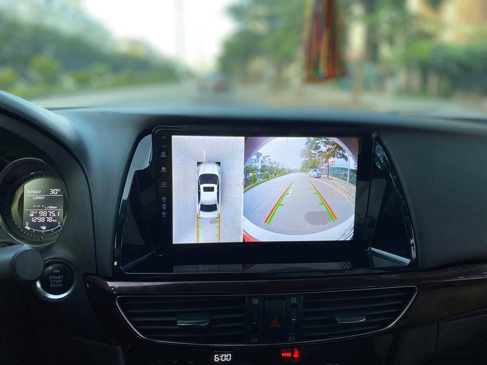 Camera 360 trên màn hình android ô tô