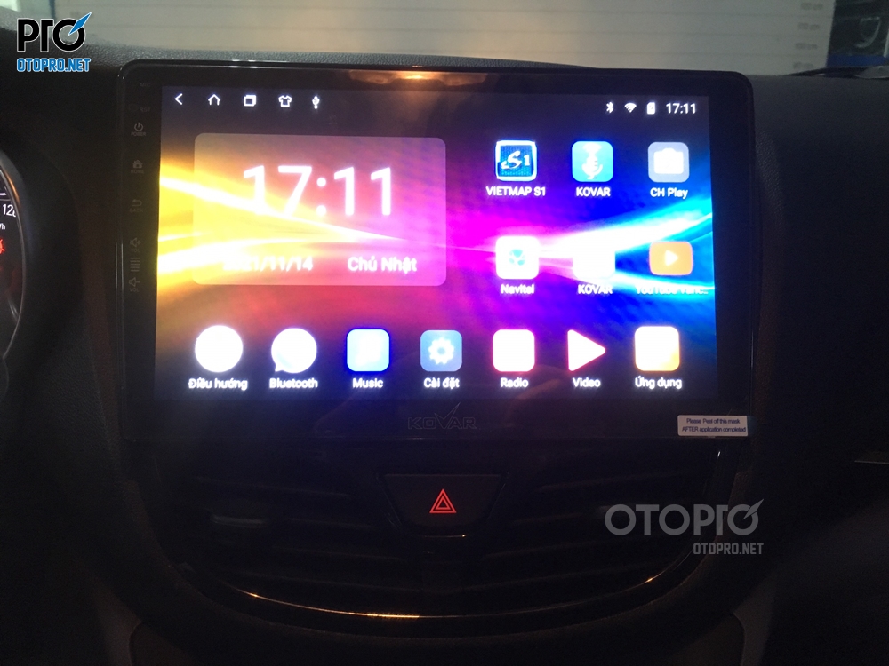 Lắp Màn hình android cho Vinfast Fadil 2020 với màn hình ô tô Kovar T1