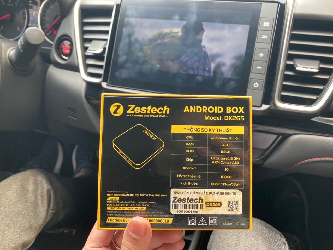 Android Box ZESTECH DX265 cho ô tô