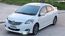 Body Kits Toyota  vios 2007 – 2012 Mẫu Amotriz