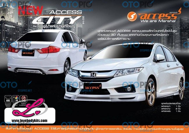 Bodykit cho Honda City 2014-2016 mẫu Access Thái Lan