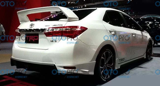 Bodylip cho Toyota Corolla Altis 2014-2016 mẫu TRD Sportivo