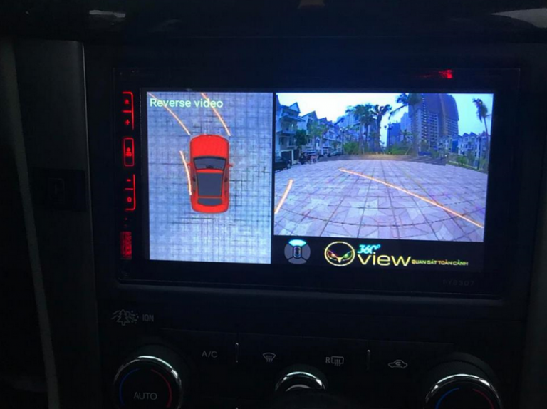 Camera 360 cho xe Chevrolet Captiva