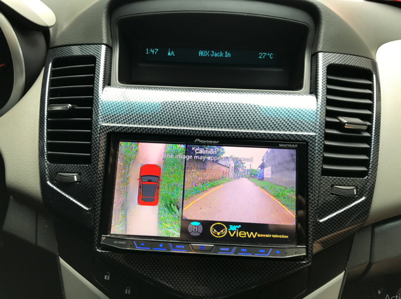 Camera 360 cho xe Chevrolet Cruze