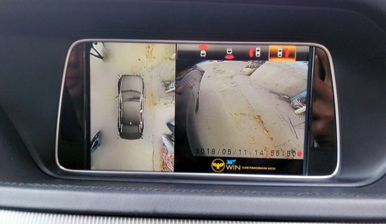 Camera 360 cho xe Mercedes E400