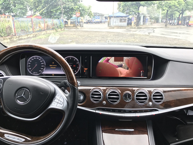 Camera 360 cho xe Mercedes S400