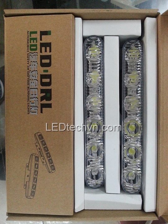 Đèn gầm led DRL lắp chung cho các loại xe