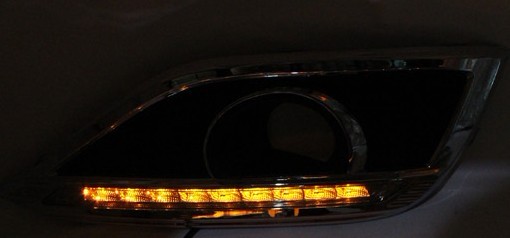 Đèn LED Daylight màu trắng vàng cho CR-V 2013