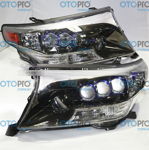 Đèn pha độ LED nguyên bộ xe Toyota Land Cruiser 2008-2013 mẫu DB