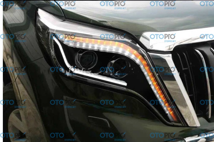 Đèn pha độ LED nguyên bộ xe Toyota Prado FJ150 Land Cruiser 2014-2015 mẫu LF