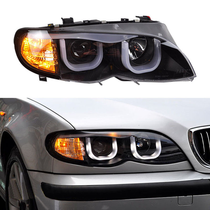 Đèn pha độ LED nguyên bộ cho BMW E46 2001-2004 mẫu 2