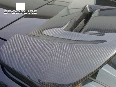 Đuôi gió Carbon nóc kính hậu cho xe Focus Hatchback 2009 mẫu JE