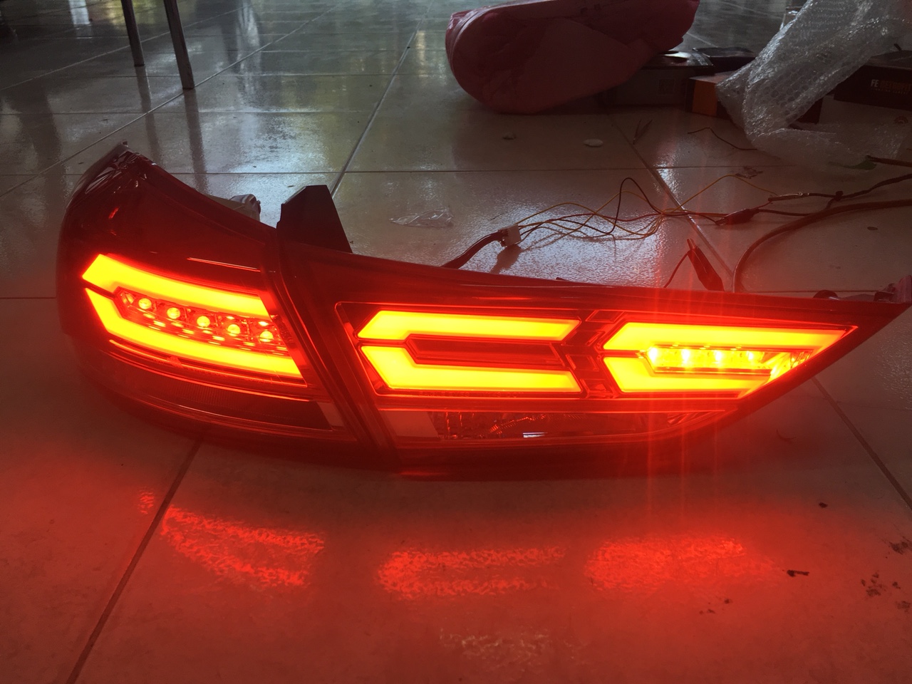 Đèn Hậu độ led nguyên bộ xe Elantra 2016