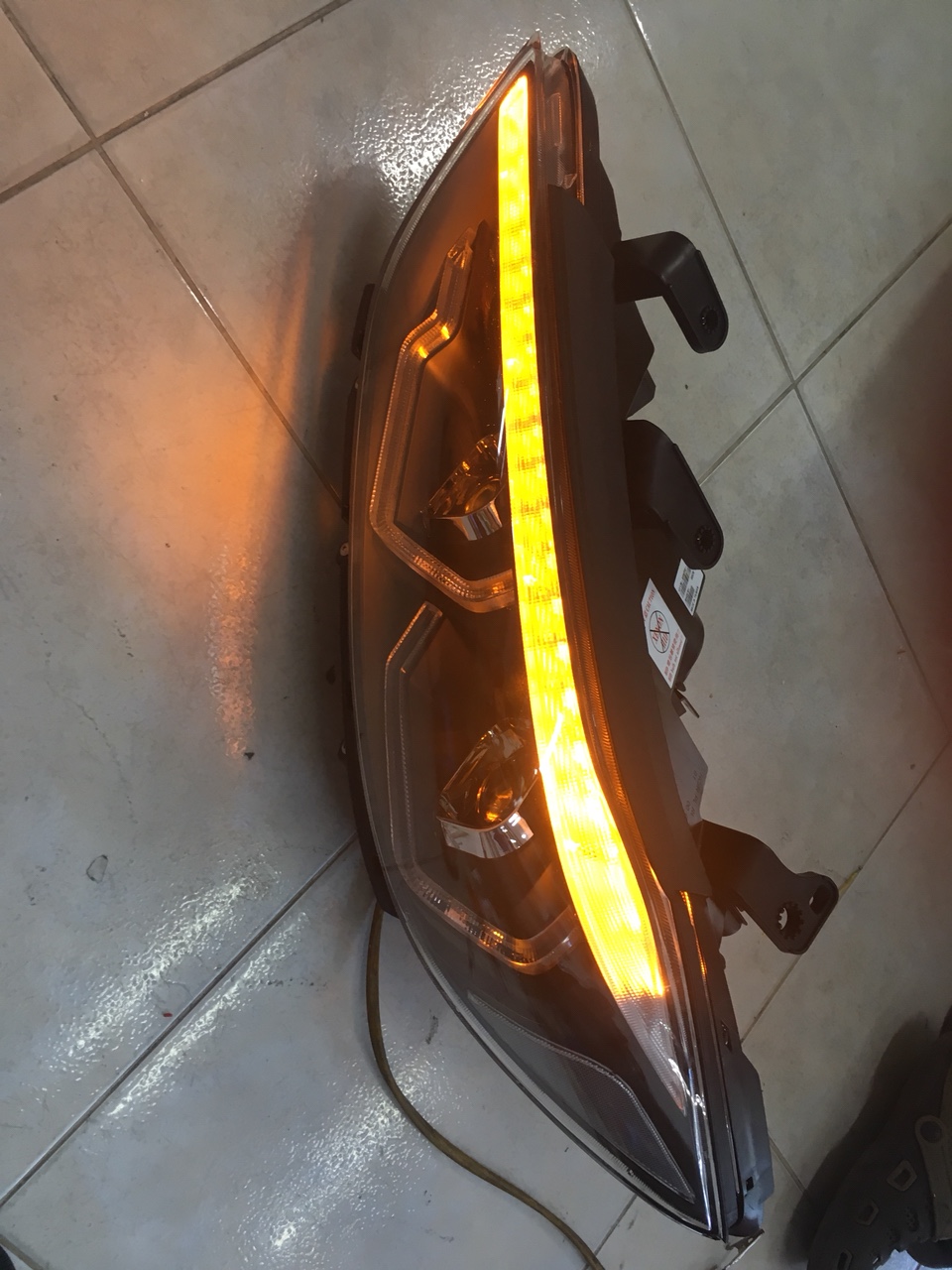 Đèn pha độ led nguyên bộ xe Elantra 2016