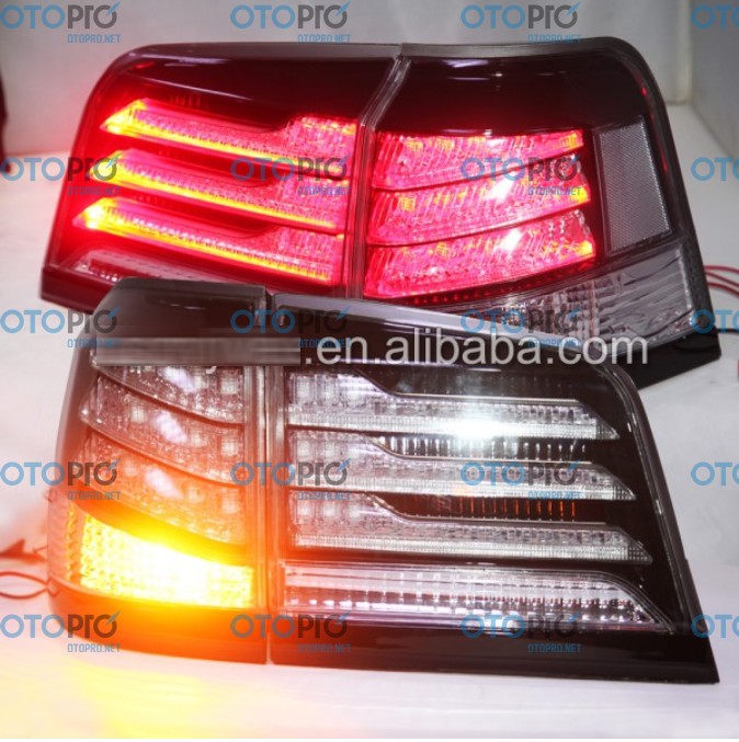 Đèn hậu độ LED 2012-2014 Lexus CYGNUS LX570 J200 URJ200 mẫu khói