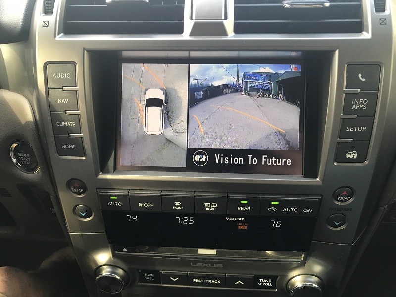 Camera 360 cho xe Lexus GX460