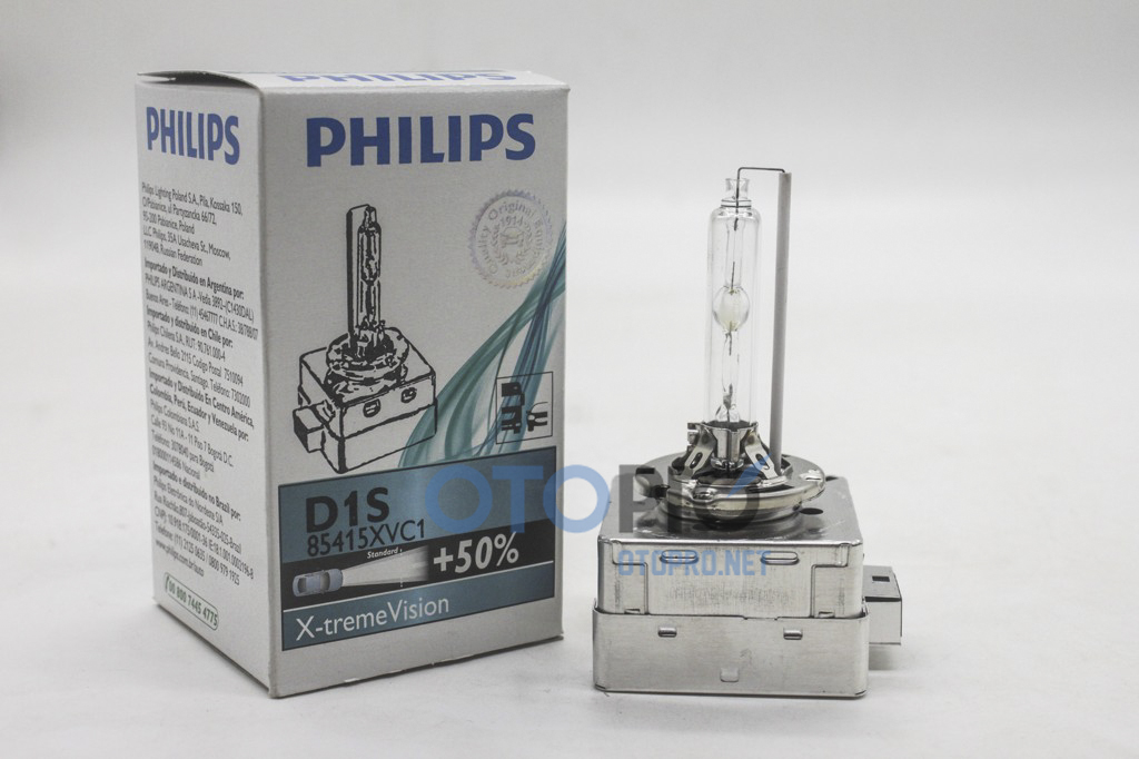 Bóng xenon tăng sáng D1S ánh sáng 4800K Philips cho xe Nexus