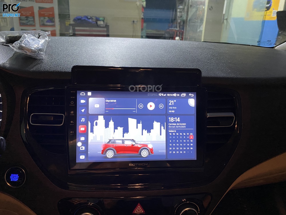 Màn hình android ô tô Gotech GT6 New cho Hyundai Accent 2021