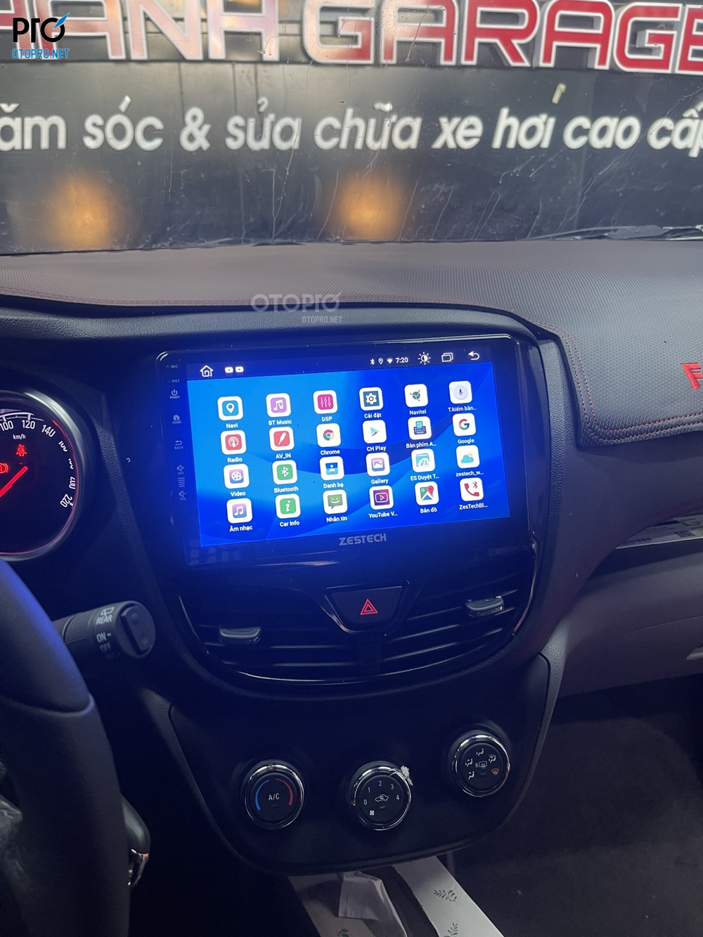 Màn hình android ô tô Zestech Z500 cho Vinfast Fadil 2021