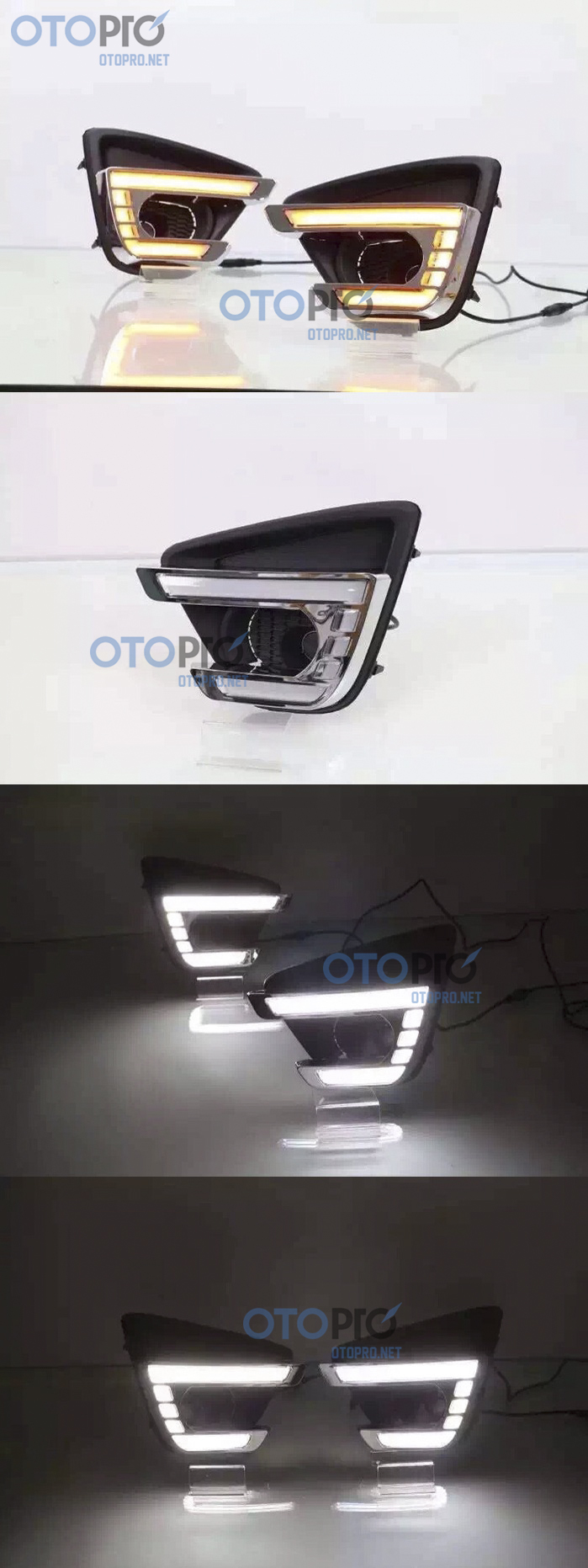 Đèn gầm daylight cho xe Mazda CX5 đời 2016 mẫu LED khối