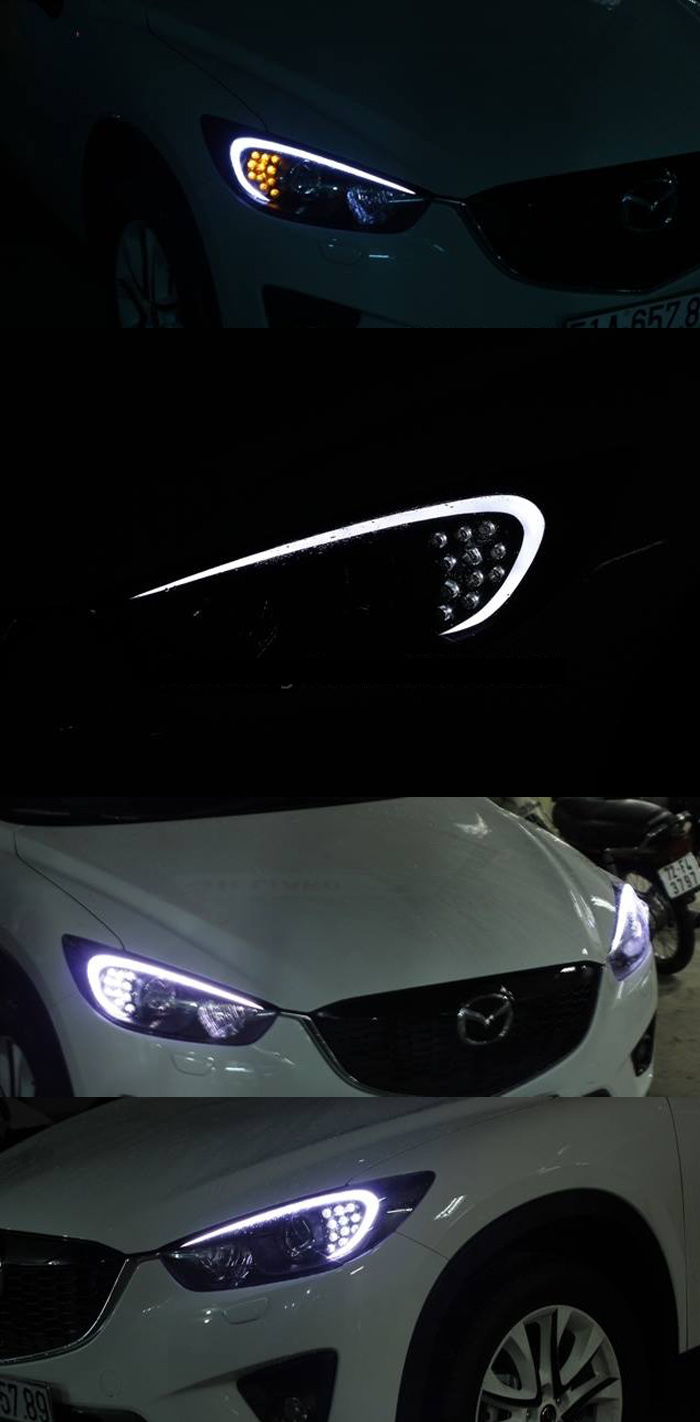 Độ đèn pha cho Mazda CX5 mẫu 115 04