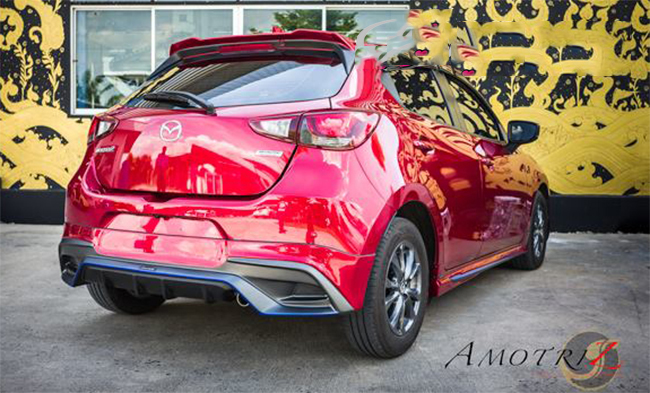 Body Kits Mazda 2 (2015) Mẫu Amotriz 5 Cửa