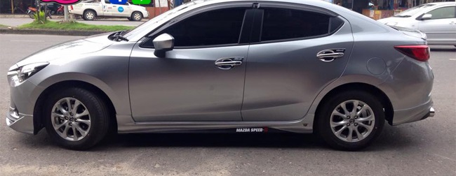 BodyKits Mazda 2 2015 Mẫu JAP 4 cửa