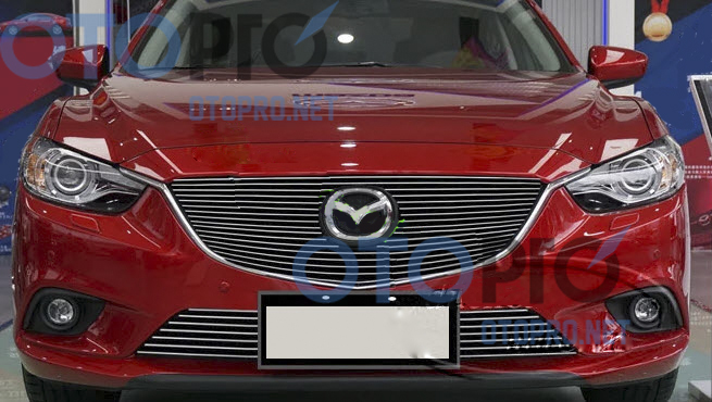 Mặt ca lăng kiểu thanh ngang cho xe Mazda 6 2015