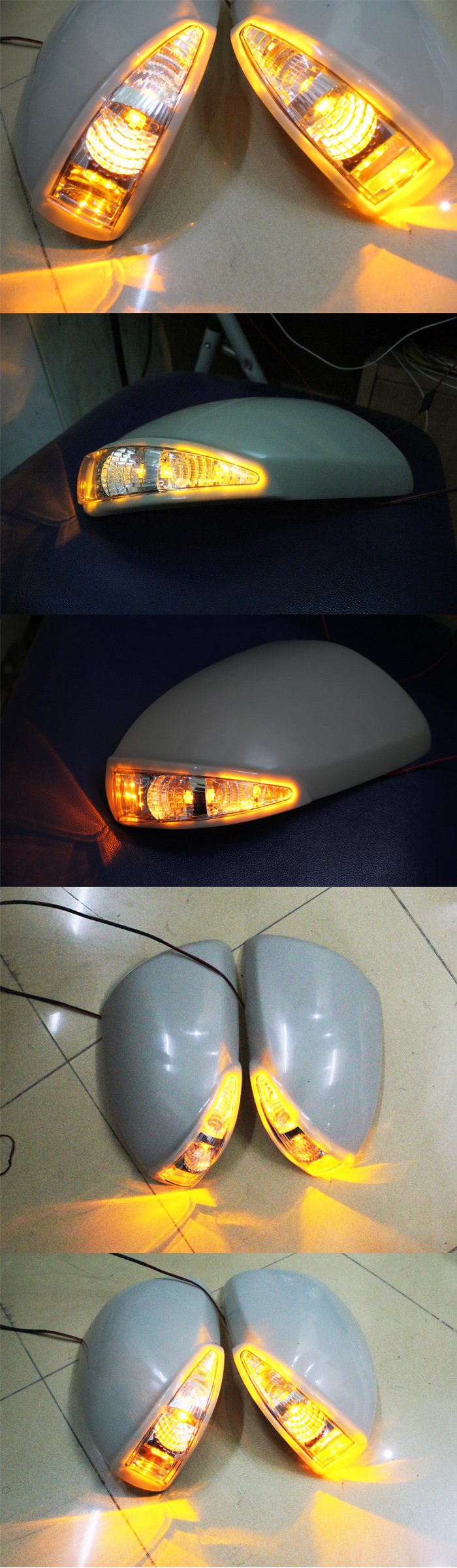 Ốp gương có đèn LED cho Mazda 3 2010