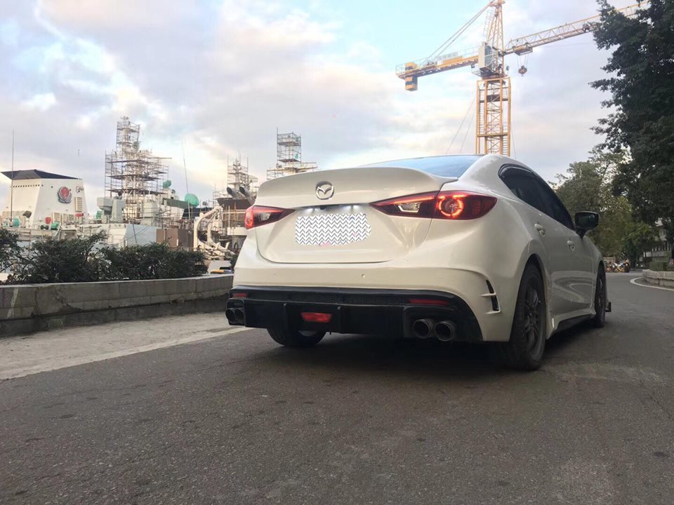 Bodykit Mazda 3 mẫu facelift 2017