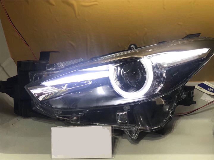 Đèn pha độ LED nguyên bộ cho xe Mazda 3 2017 bản Facelift