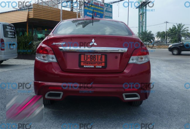 Bodylips cho Mitsubishi Attrage mẫu Attric Thái Lan