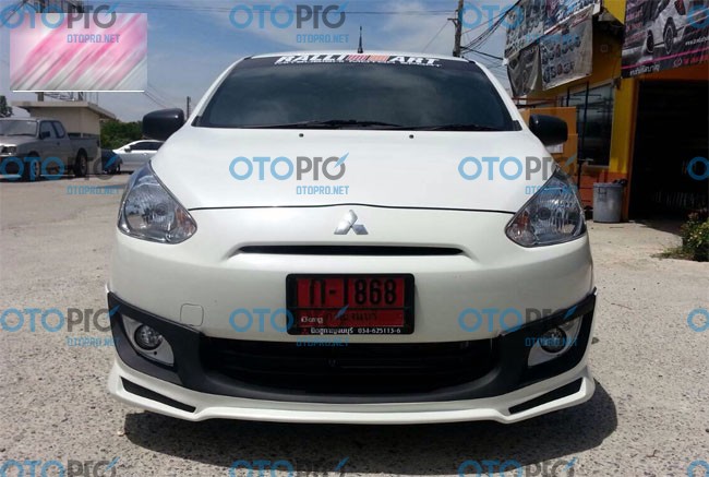 Bodylips cho Mitsubishi Mirage mẫu OPT Thái Lan